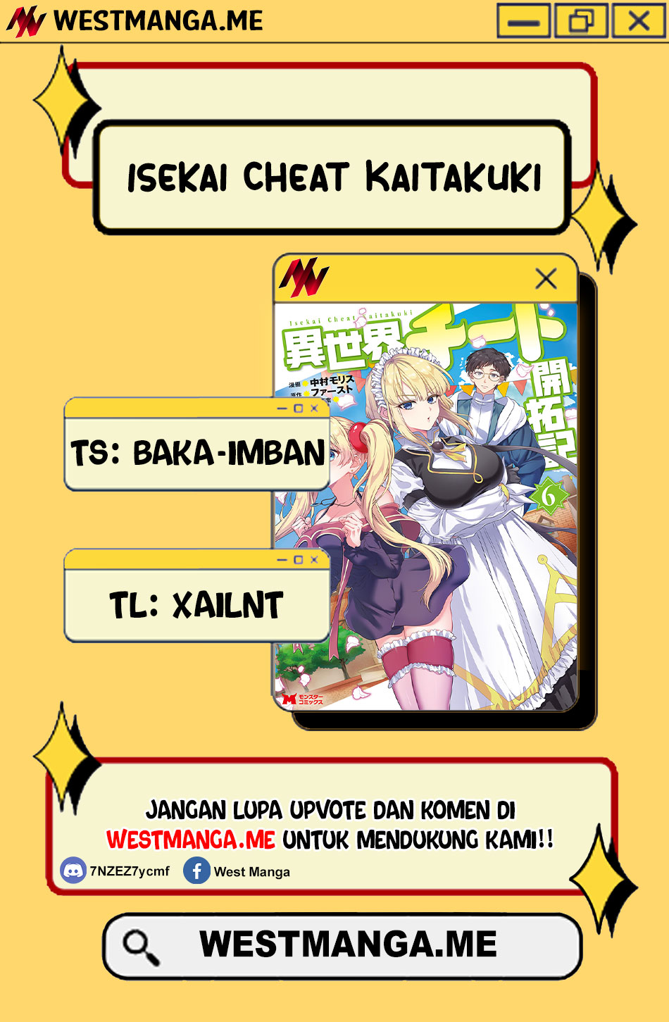 Isekai Cheat Kaitakuki Chapter 33 Bahasa Indonesia